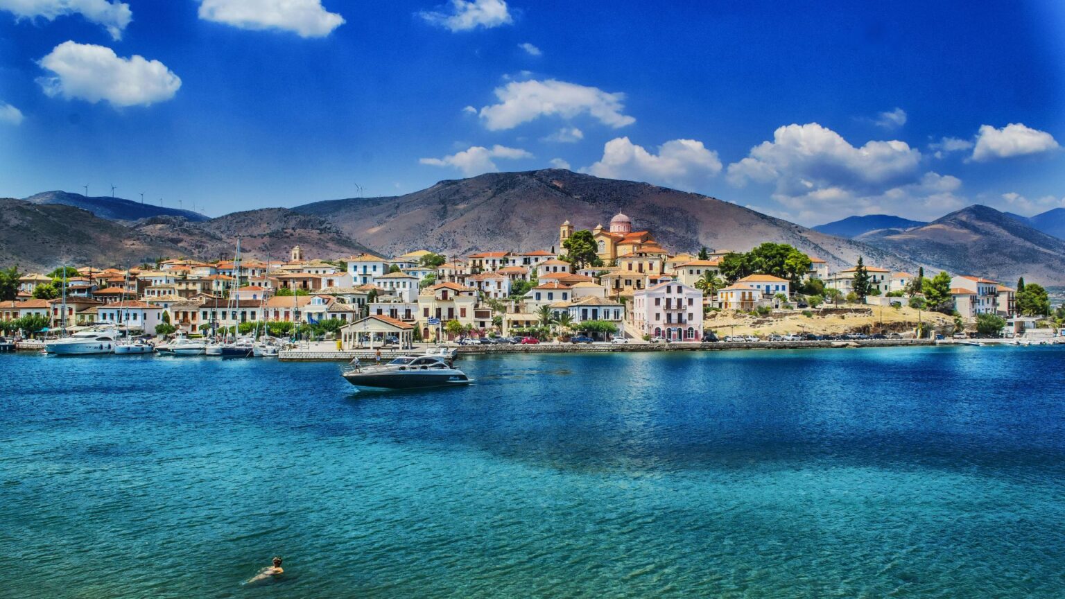 Mediterranean coastline